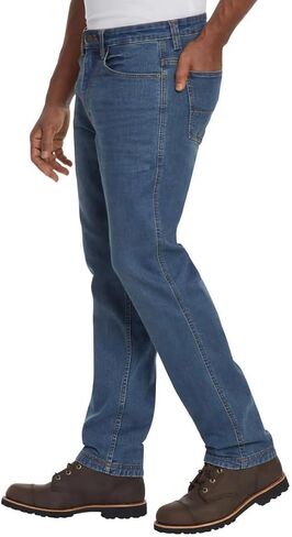 KIRKLAND Signature Men's Classic 5 Pocket Stretch Jeans (US, Waist Inseam, 34, 32, Regular, Regular, Blue) in Saudi Arabia