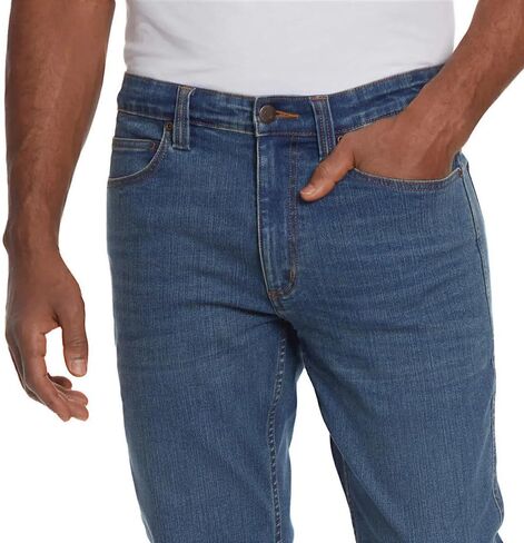 KIRKLAND Signature Men's Classic 5 Pocket Stretch Jeans (US, Waist Inseam, 34, 32, Regular, Regular, Blue) in Saudi Arabia