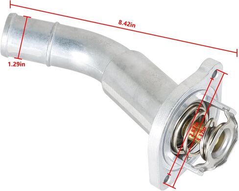 Thermostat Housing Replacement for Trailblazer Envoy 9-7x Rainier Ascender Bravada 4.2L 2002-2009 in Saudi Arabia