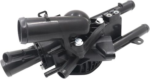 Thermostat Housing 256002GGA5 Compatible with Kia Optima 2.4L 2016-2020 Compatible with Hyundai Santa Fe 2.4L 201-2020 Sonata 2.4L 2015-2019 in Saudi Arabia