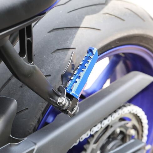 أوتاد الركاب لـ YZF R7 2021 2022 2023 2024 2025 أفعال القدم النارية الأوتاد الخلفية للركاب Pedal Pedal YZF-R7 YZF R7 (الأسود) in Saudi Arabia