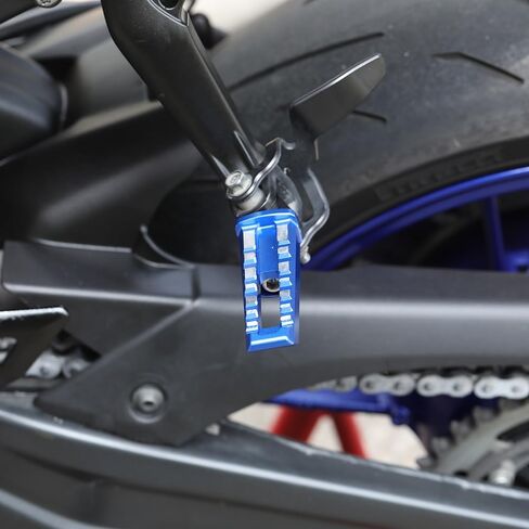 أوتاد الركاب لـ YZF R7 2021 2022 2023 2024 2025 أفعال القدم النارية الأوتاد الخلفية للركاب Pedal Pedal YZF-R7 YZF R7 (الأسود) in Saudi Arabia