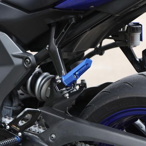 أوتاد الركاب لـ YZF R7 2021 2022 2023 2024 2025 أفعال القدم النارية الأوتاد الخلفية للركاب Pedal Pedal YZF-R7 YZF R7 (الأسود) in Saudi Arabia