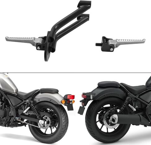 XMT-MOTO ، مساند قدم المسافرين الخلفيين مناسبة لـ Honda Rebel CMX300 CMX500 17-UP in Saudi Arabia