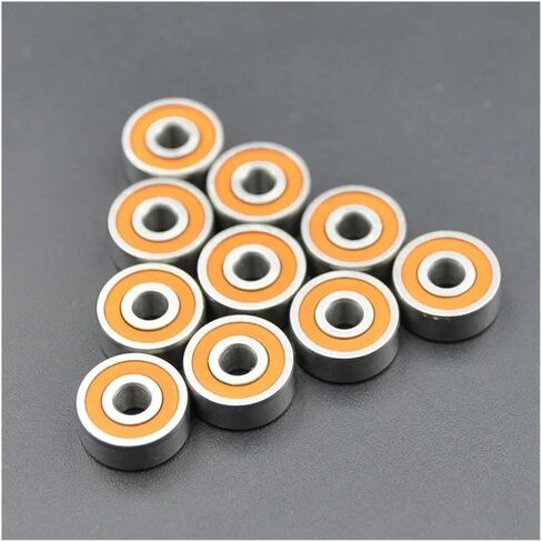 محمل سيراميك S623 مقاوم للصدأ 623 2RS 3x10x4mm بكرات الصيد الغزل الداخلية Bore 3mm محامل الكرة المصغرة (2pcs) in Kuwait