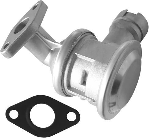 Secondary Air Injection Check Valve W/Gasket Compatible with 2003-2006 BMW 325CI, 325XI, 330CI, 330I, 330XI, 325I, X3 Replace for 11727553066 in Saudi Arabia