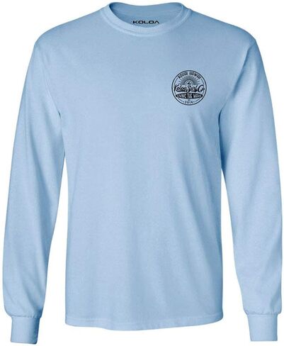 Koloa Surf Mens Vintage Sunbeam Logo Long Sleeve Cotton Tee في Reg ، كبير وطويل in Saudi Arabia