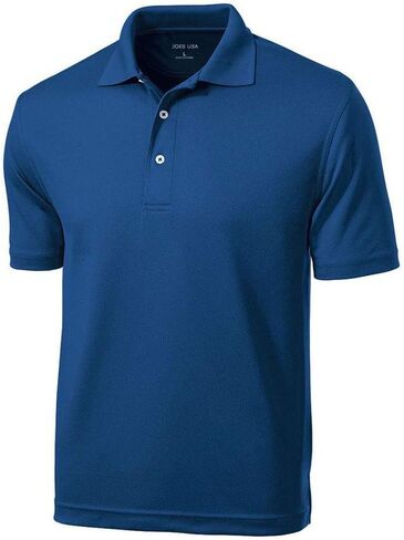Men's Golf Polos - Dri-Mesh Moisture Wicking Golf Shirts in Regular, Big & Tall in Saudi Arabia