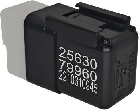 HR159T Horn Relay - 25630-79960 12VDC 15A 3-Pin Relay Compatible for Nissan 200SX 240SX 300ZX 350Z 370Z (1989-1998 Models) in Saudi Arabia