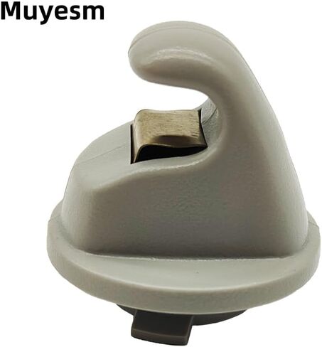 Interior Sun Visor Hook Clip Bracket Fit for Volkswagen Atlas,for Touran,for Tiguan for T-ROC,for T-Cross,for Passat,for Golf MK7,MK8,for Crafter,for Arteon,2014-2024,(1pcs Grey) in Saudi Arabia