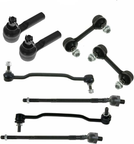 2pcs روابط شريط الترجيع الأمامي 2pcs روابط شريط الترجيع الخلفي 4pcs inn inner tie rods مجموعة التعليق اليسار اليسار مختومة لنيسان ل altima 2002-2006 ل Maxima 2004-2008 in Saudi Arabia
