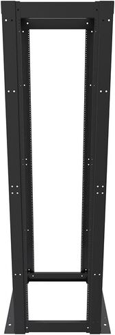 NavePoint 25U 23-inch Width 4-Post Frame Rack Open Frame Rack with Threaded for 19 Inch Equipments, Server Rack 881 lbs Weight Capacity, Floor Mount, RU Markings in Saudi Arabia