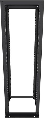 NavePoint 25U 23-inch Width 4-Post Frame Rack Open Frame Rack with Threaded for 19 Inch Equipments, Server Rack 881 lbs Weight Capacity, Floor Mount, RU Markings in Saudi Arabia