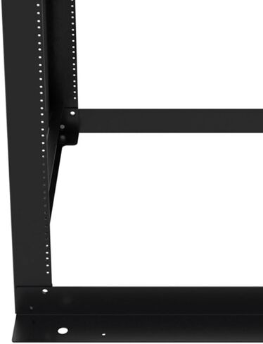NavePoint 25U 23-inch Width 4-Post Frame Rack Open Frame Rack with Threaded for 19 Inch Equipments, Server Rack 881 lbs Weight Capacity, Floor Mount, RU Markings in Saudi Arabia