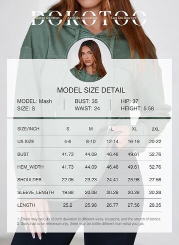 Dokotoo Womens Hoodies Casual Waffle Knit Long Sleeve Drawstring Pullover Sweatshirts Lightweight Hooded Tops in Saudi Arabia