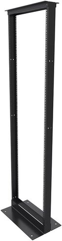 NavePoint 42U 23-inch Width 2-Post Frame Rack - Open Frame Rack with Cage Nut for 19 Inch Equipments, Server Rack 750lbs Weight Capacity, Floor Mount, RU Markings in Saudi Arabia