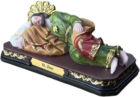 التماثيل 5 "Sleeping Saint Joseph San Jose Catholic Santo in Saudi Arabia