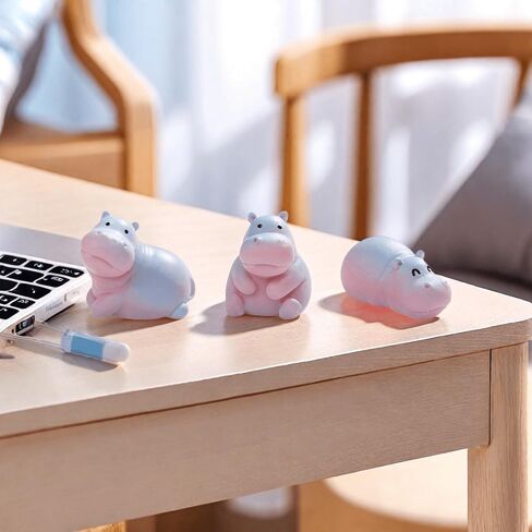 لطيف ميني Hippopotamus Dashboard Decorations Decorations الخلفية مرآة الإكسسوارات والديكور الداخلي للحيوانات المضحكة زخرفة لوحة القيادة للمنزل والخارجية للسيارة in Saudi Arabia