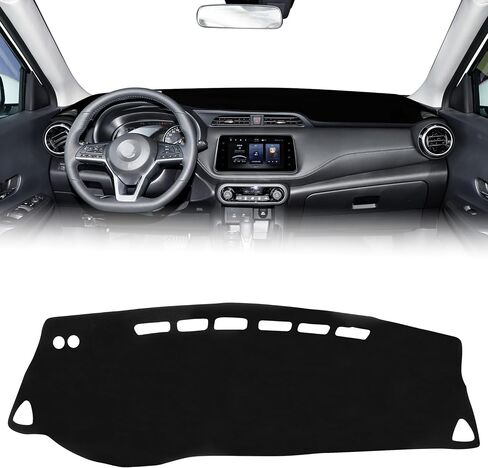 Dashboard Cover Fits for Nissan Kicks P15 2016 2017 2018 2019 2020 2021 2022 2023 2024, Sunshade Mat Dashmat Accessories, Car Dashboard Instrument Carpet, Dash Sun Pad Protector in Saudi Arabia
