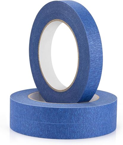 KICNIC Premium Blue Painters Tape 60 Yards, Paint Tape for Multi-Purpose, Painting, Painter's, Masking Master Tape for Crafts Arts & Labeling, 0.7in wide in Kuwait