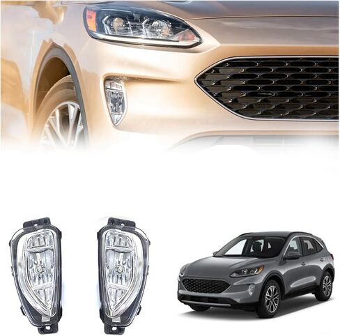 Left Front Bumper Fog Light Corner Light Daytime Running Lights for Ford Escape 2021 in Saudi Arabia