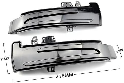 Side Mirror Light W/Sequential Turn Signal A3159539A A1668200121 for Mercedes-Benz C E S CLA Class W204 in Saudi Arabia
