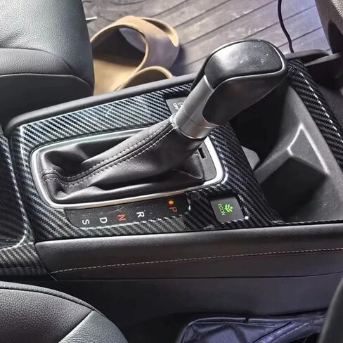 غطاء لوحة تغيير معدات السيارة تقليم لـ Honda City Hatchback 2021-2023 RHD Accessories Carbon Carbon in Saudi Arabia