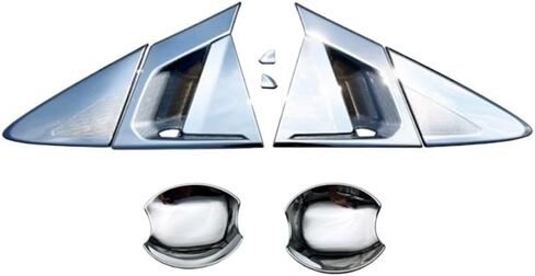 مقبض الباب الجانبي للسيارة تغطية إكسسوارات السيارة ABS Silver for Toyota Prius 60 Series 2023 الملحقات in Saudi Arabia