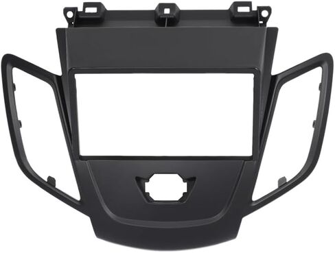 Double Din Radio Fascia for Ford Fiesta 2008-2017 Panel Meter Mount Installation Trim Kit Face Black Frame in Saudi Arabia