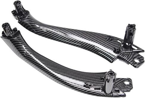 Car ABS Carbon Fiber Interior Door Handle Decorative Cover for BMW X3 X4 G01 G02 2018 in Saudi Arabia