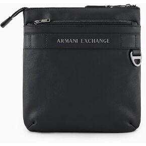 Armani Exchange Tulum Messenger Bag, Black in Saudi Arabia