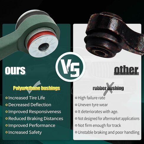 أذرع التحكم العليا الأمامية لعام 2007-2013 تشيفي سيلفرادو تاهو أفالانش في الضواحي GMC Sierra Yukon XL Cadillac Escalade ESV مع مفصل الكرة K80669 K80670- (2pcs) in Kuwait