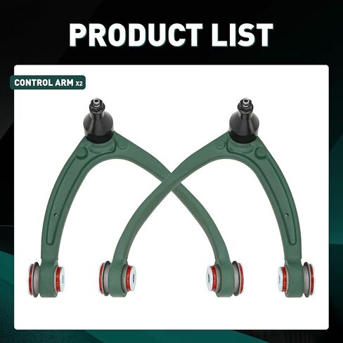 أذرع التحكم العليا الأمامية لعام 2007-2013 تشيفي سيلفرادو تاهو أفالانش في الضواحي GMC Sierra Yukon XL Cadillac Escalade ESV مع مفصل الكرة K80669 K80670- (2pcs) in Kuwait