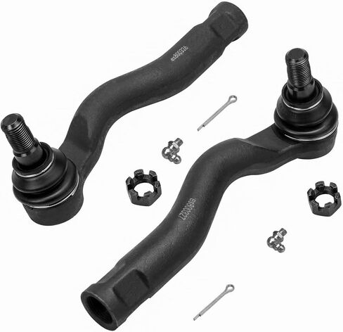 Detroit Axle-Front 12pc end end kit for 2008-2019 Toyota Sequoia ، 2007-2019 Tundra ، 4 rection rems rems w/ball joans 4 tie rolds 2 all sway bar recss 2 boots replic in Kuwait