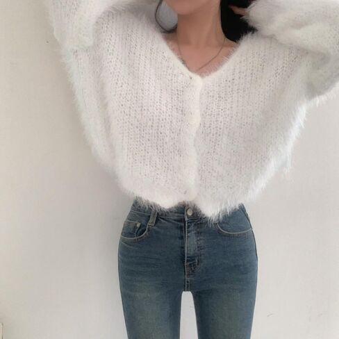 Mohair Cardigan for Women - Sweater Coquett in Kuwait