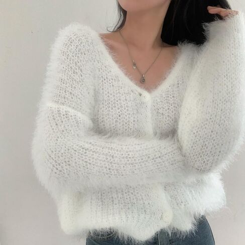 Mohair Cardigan for Women - Sweater Coquett in Kuwait