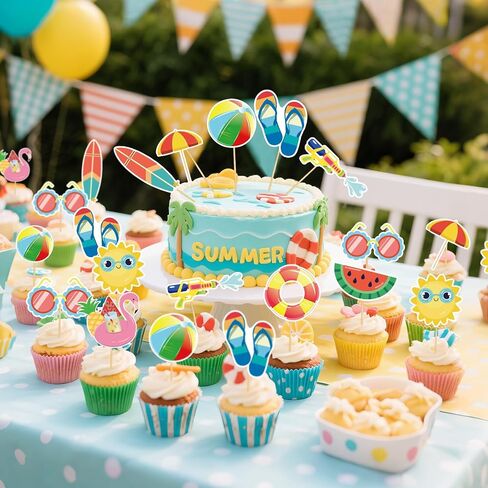 48 Pcs Mexican Theme Cupcake Topper Mexican Cake Topper for Fiesta Carnival Cinco de Mayo Taco Baby Shower Birthday Cake Party Decorations Supplies in Saudi Arabia