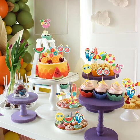 48 Pcs Mexican Theme Cupcake Topper Mexican Cake Topper for Fiesta Carnival Cinco de Mayo Taco Baby Shower Birthday Cake Party Decorations Supplies in Saudi Arabia
