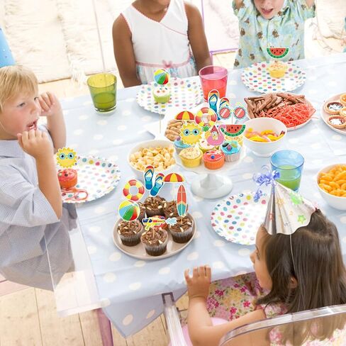 48 Pcs Mexican Theme Cupcake Topper Mexican Cake Topper for Fiesta Carnival Cinco de Mayo Taco Baby Shower Birthday Cake Party Decorations Supplies in Saudi Arabia