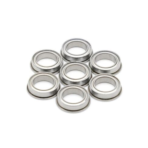 F6802ZZ 2pcs Flange Bearing 15x24x5 mm ABEC-7 Chrome Steel Metal Sealed High Speed Mechanical Equipment Parts in Kuwait