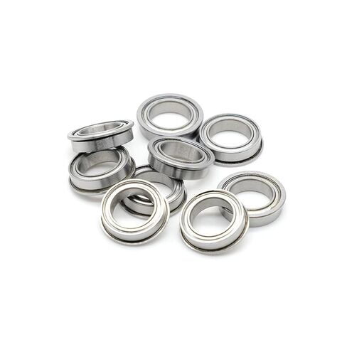 F6802ZZ 2pcs Flange Bearing 15x24x5 mm ABEC-7 Chrome Steel Metal Sealed High Speed Mechanical Equipment Parts in Kuwait