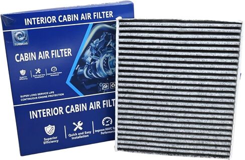 Cabin Air Filter with Activated Carbon – Compatible with Toyota, Lexus, and mazda CX-9 Models. Avalon, Camry, Corolla, RAV4, Prius, Sienna, Highlander, RX350, RX450h, ES300h, NX250. in Saudi Arabia