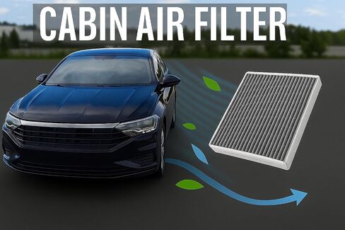Cabin Air Filter with Activated Carbon – Compatible with Toyota, Lexus, and mazda CX-9 Models. Avalon, Camry, Corolla, RAV4, Prius, Sienna, Highlander, RX350, RX450h, ES300h, NX250. in Saudi Arabia