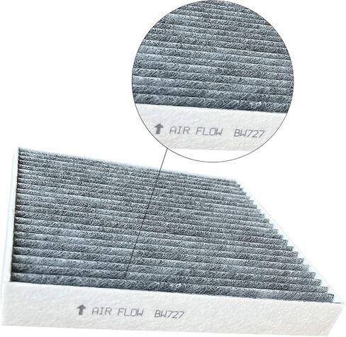 Cabin Air Filter For Hyundai Elantra Sonata Tucson Sorento K5 Sportage with Carbon in Saudi Arabia