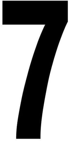 ATV & UTV استبدال قطع الغيار والملحقات لأرقام الأرقام XT Extreme 6 "Black #7 Pack Mod-BBM45-FV2531 in Kuwait