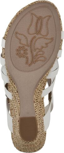 WHITE MOUNTAIN Women's Ataps Strappy Sling-Back Wedge Sandal in Saudi Arabia