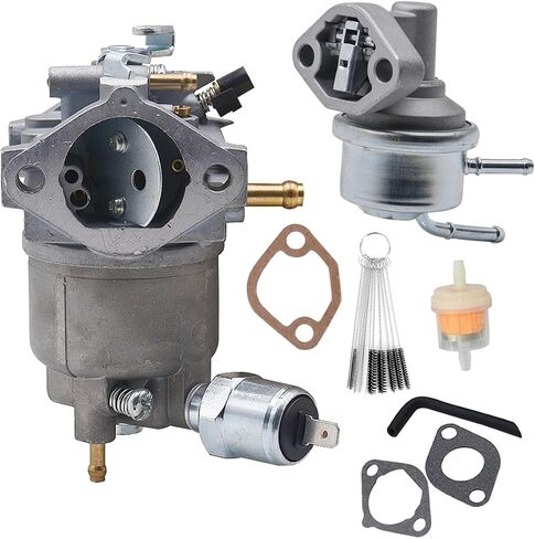 Partman AM128355 Carburetor Fit لجون ديري LX188 LX279 LX178 ملائمة لكاواساكي FD501V 15003-2653 مع AM132715 وقود المضخة in Saudi Arabia