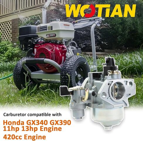 GX160 Carburetor متوافق مع Honda GX120 GX200 CARB 5.5HP 6.5HP 7HP HARBOR FREIGH in Kuwait