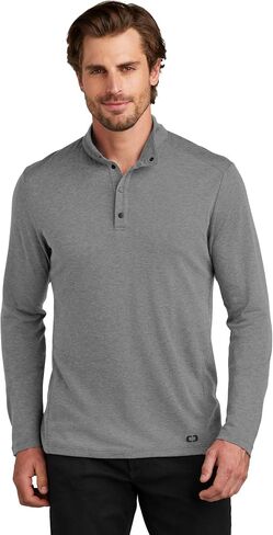 OGIO Unisex Command Quarter Snap | Long Sleeve Shirt for Men & Women, Pullover Collared Shirt for Work and Casual Wear in Saudi Arabia
