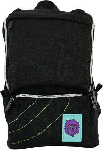 حقائب DIME - حقيبة ظهر The Tab Crossbody Sling، إصدار محدود من Vincent Gordon، جيب سري مقاوم للرائحة، متين، حزام قابل للتعديل، مقاوم للماء، (برقوقي) in Kuwait